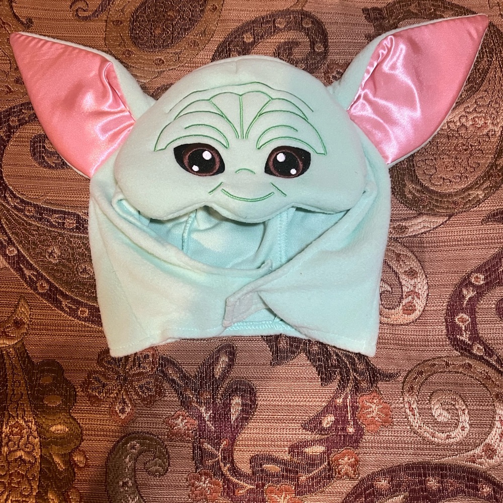 Star Wars Mandalorian Grogu Beige Costume Size 2T-3T Like New Condition - Picture 5 of 8